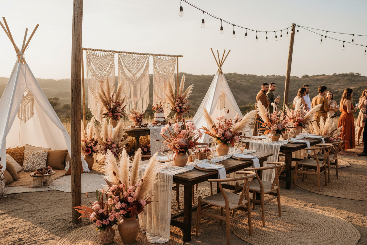 Boho Chic Wedding Collection for Unforgettable Celebrations